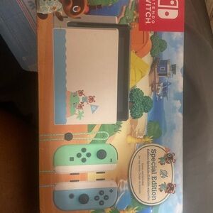 Nintendo Switch Console Blue and Green Joy-Con